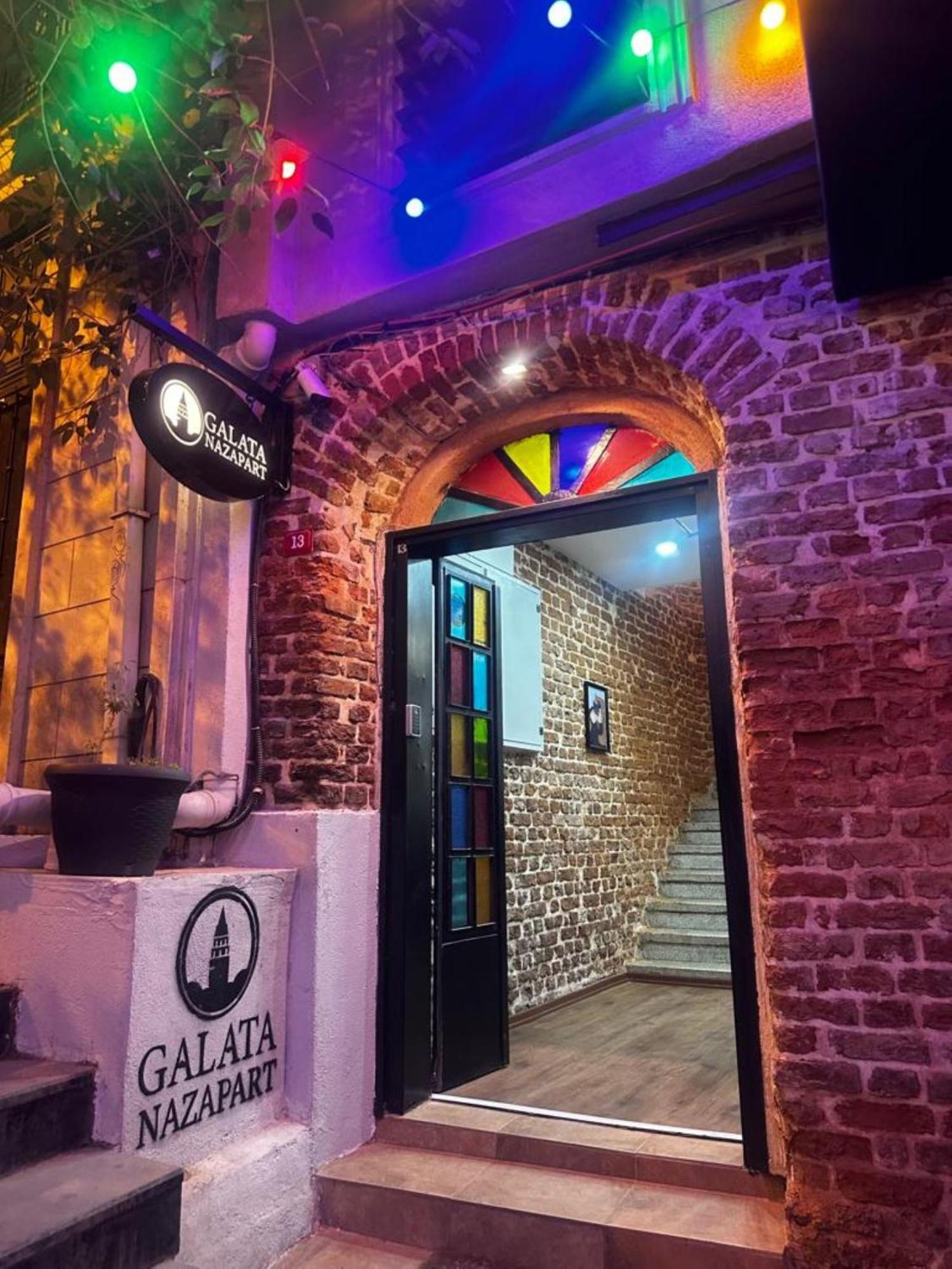 אפרטהוטל איסטמבול Galata Nazapart מראה חיצוני תמונה